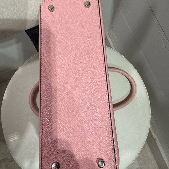 Coach Blush Pink Leather Satchel - Picture 5 of 5